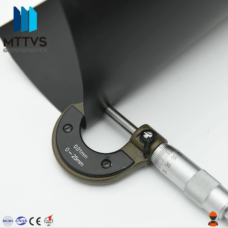 20мм облицювання водойми з геомембрани HDPE
